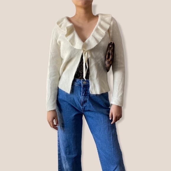 SARAH spencer petite open front wrap sweater - Picture 2 of 9